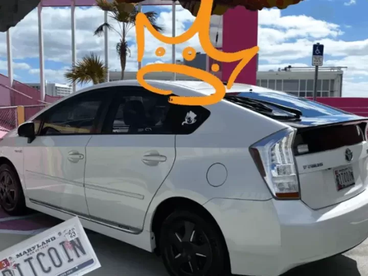 “Bitcoin car”