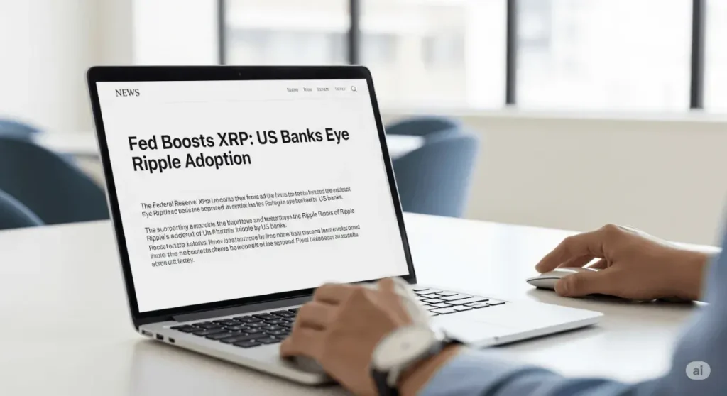 Fed Boosts XRP US Banks Eye Ripple Adoption
