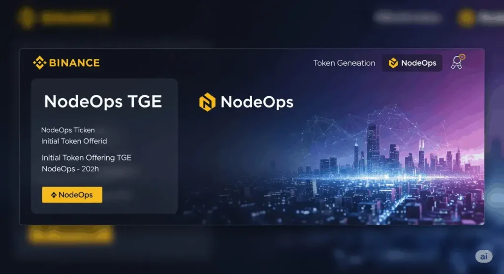 NodeOps TGE on Binance