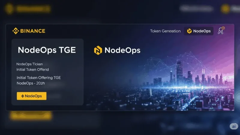 Binance Wallet to Host NodeOps Token Generation Event: A Deep Dive into Exclusive Access and Market Dynamics