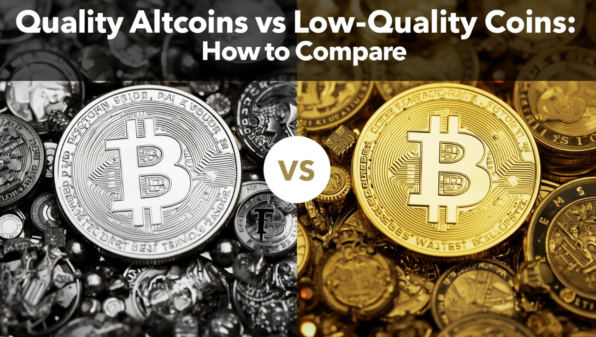 Quality Altcoins vs Low-Quality Coins: How to Compare