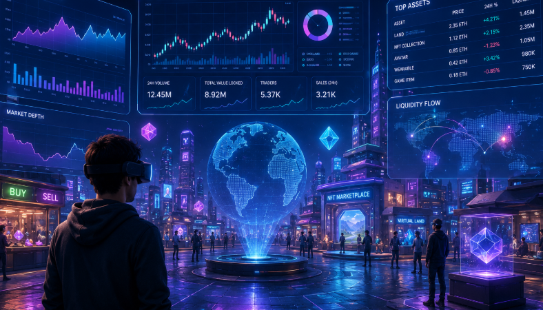 Metaverse Market Liquidity and Digital Asset Trends